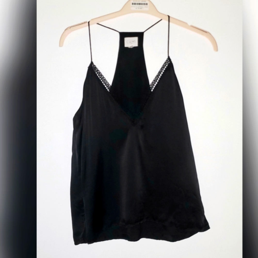 Cami NYC lace tank Sz M